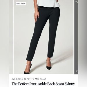 Spanx Perfect Pant, Ankle Back Seam Skinny